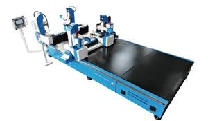 角铁法兰四枪自动焊机